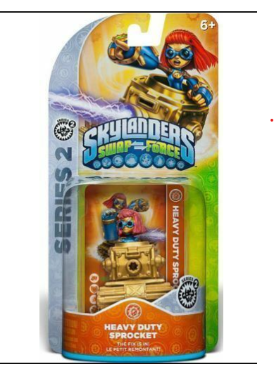 SKYLANDERS SWAP FORCE Heavy Duty Sprocket