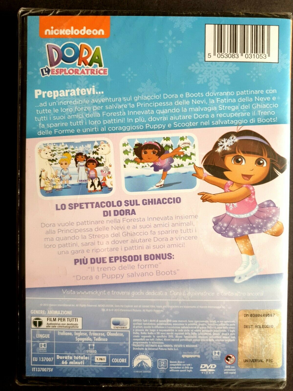 Il mio libro degli stickers. Dora l'esploratrice. Con adesivi vol