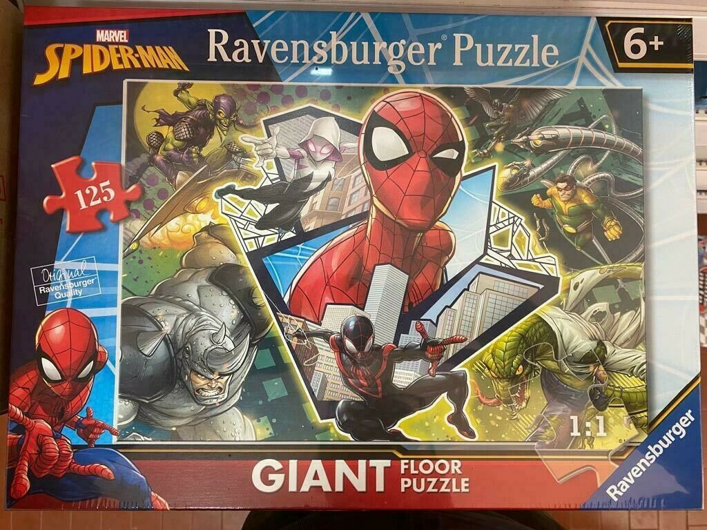 RAVENSBURGER PUZZLE GIANT 125pz Il Supereroe Spider-Man 09790