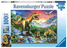 Carica l'immagine nel visualizzatore di Gallery, RAVENSBURGER PUZZLE 100pz XXL Dinosauri Preistorici 10665
