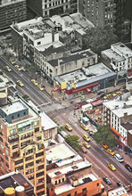 Carica l&#39;immagine nel visualizzatore di Gallery, Stampa su Vetro Glass Art NEW YORK Street View
