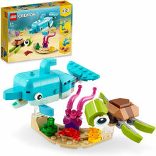 Carica l'immagine nel visualizzatore di Gallery, LEGO CREATOR Delfino e Tartaruga 31128
