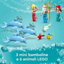 Carica l&#39;immagine nel visualizzatore di Gallery, LEGO DISNEY PRINCESS Il Palazzo Sottomarino di Ariel 43207
