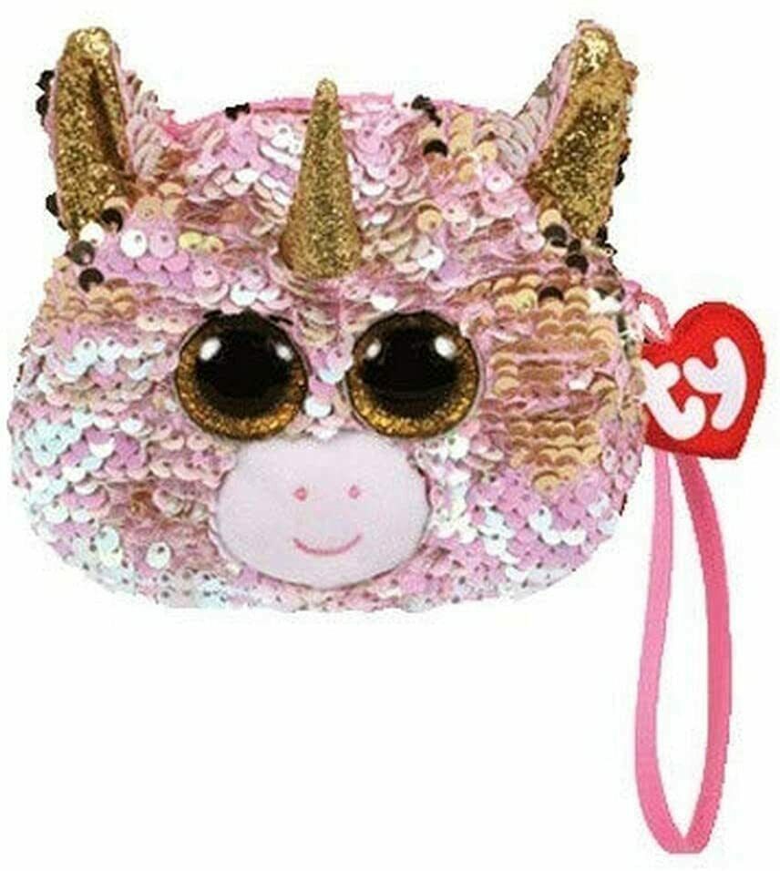 TY FLIPPABLES PELUCHE PORTAMONETE FANTASIA con Paillettes