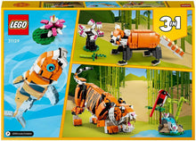 Carica l&#39;immagine nel visualizzatore di Gallery, LEGO CREATOR Tigre Maestosa 31129
