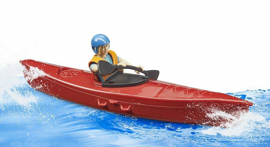 BRUDER Kayak bworld con personaggio 63155