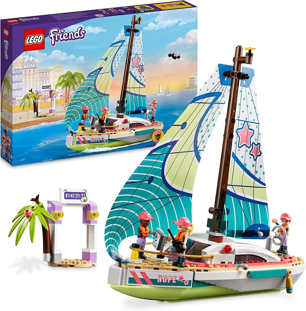 LEGO FRIENDS L’avventura in Barca a Vela di Stephanie 41716