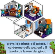 Carica l&#39;immagine nel visualizzatore di Gallery, LEGO MINECRAFT Il Castello di Ghiaccio 21186
