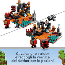 Carica l&#39;immagine nel visualizzatore di Gallery, LEGO MINECRAFT Il Bastione del Nether 21185

