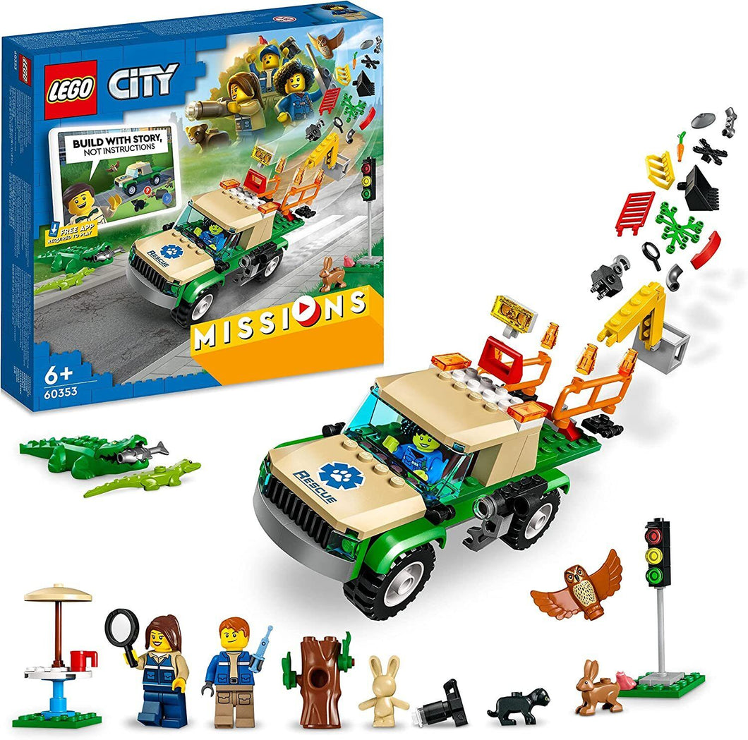 LEGO CITY Missioni di Salvataggio Animale 60353