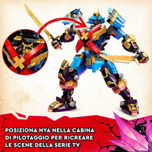 Carica l&#39;immagine nel visualizzatore di Gallery, LEGO NINJAGO MECH Samurai X di Nya 71775
