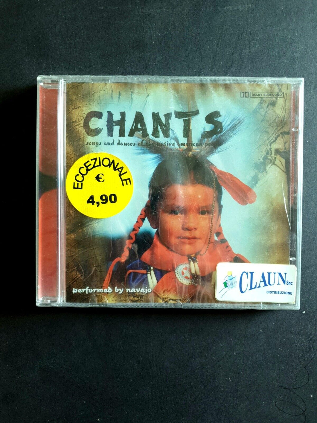 CHANTS Songs And Dances Of The Native American People CD Nuovo Sigillato.