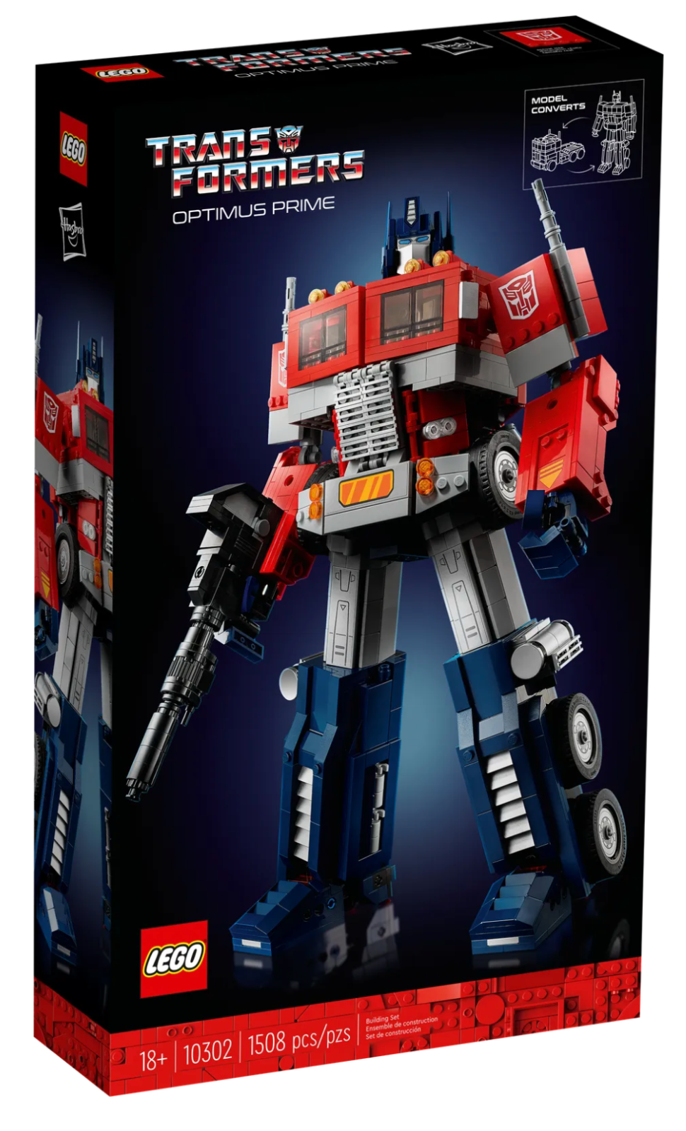LEGO ICONS EXPERT Transformers Optimus Prime 10302