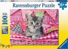 Carica l'immagine nel visualizzatore di Gallery, RAVENSBURGER PUZZLE 100pz XXL Bel Gattino 12985

