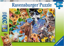 Carica l'immagine nel visualizzatore di Gallery, RAVENSBURGER PUZZLE 200pz XXL Divertenti Animali da Fattoria 12902
