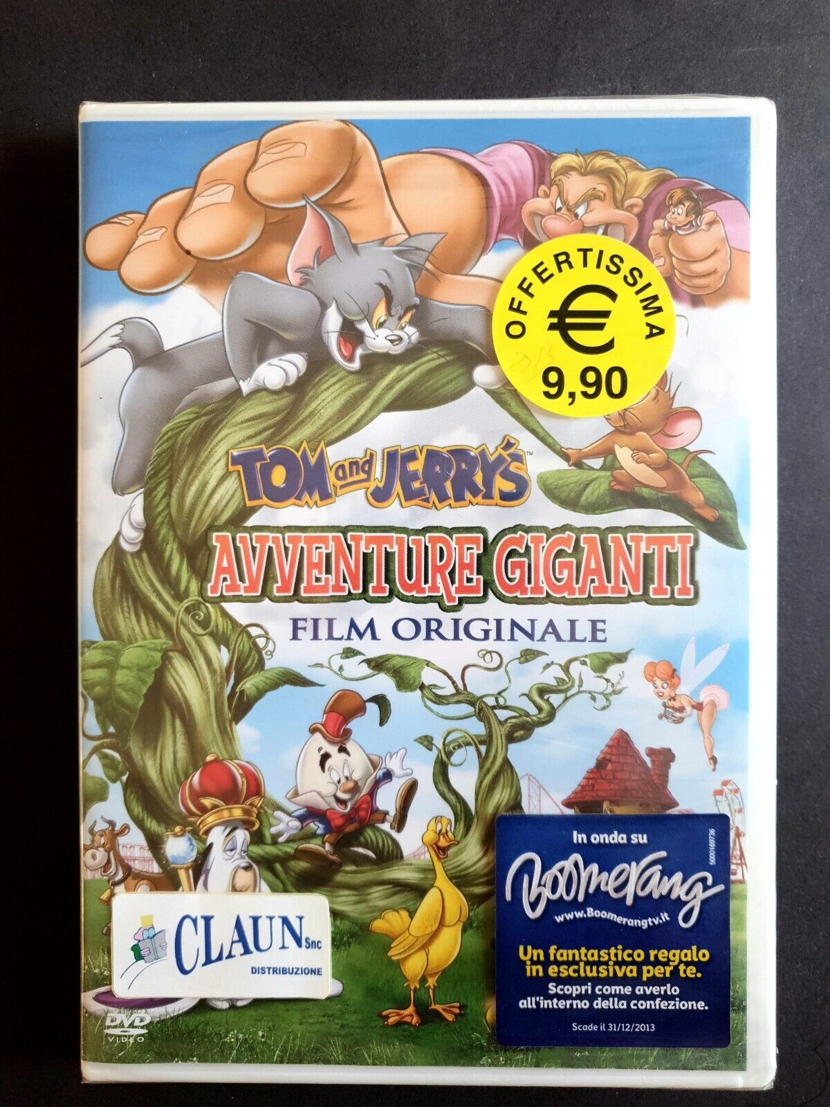 TOM & JERRY AVVENTURE GIGANTI film originale DVD Nuovo Sigillato