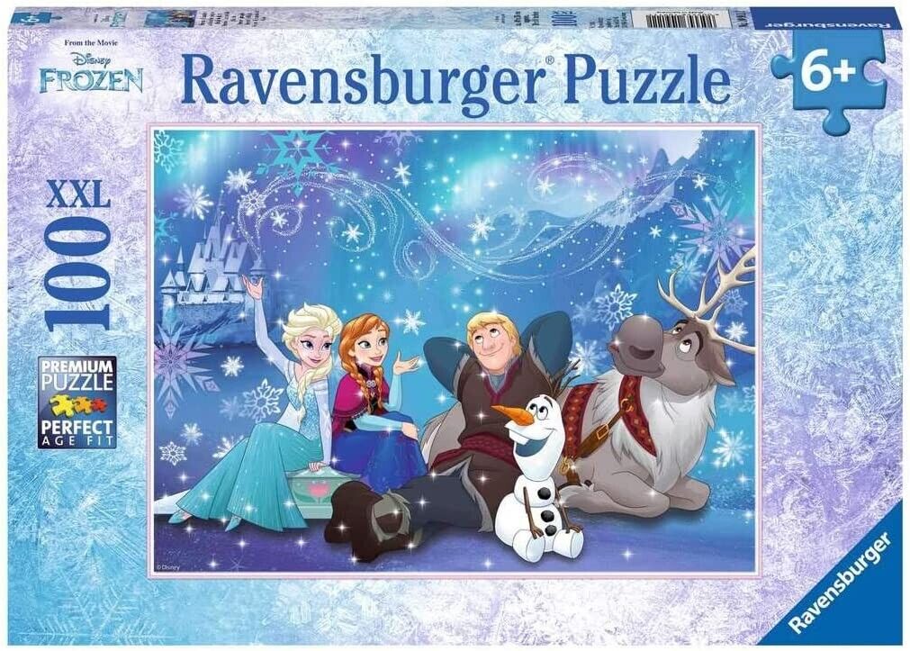 RAVENSBURGER PUZZLE 100pz XXL Frozen - L'incanto del ghiaccio 10911