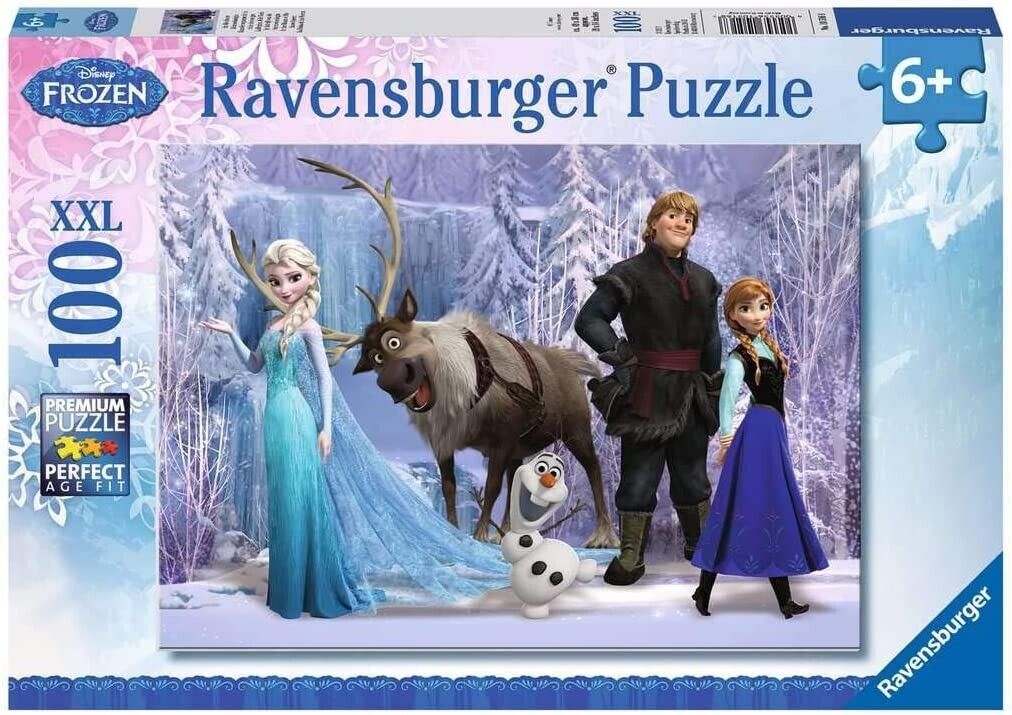 RAVENSBURGER PUZZLE 100pz XXL Frozen - La Regina delle Nevi 15016
