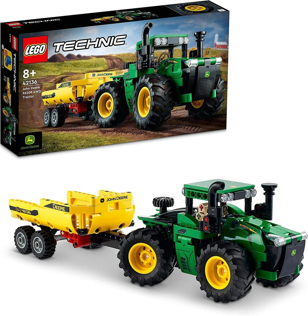 LEGO TECHNIC John Deere 9620R 4WD Tractor 42136