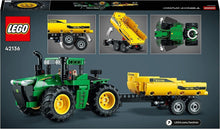 Carica l&#39;immagine nel visualizzatore di Gallery, LEGO TECHNIC John Deere 9620R 4WD Tractor 42136
