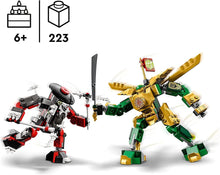 Carica l&#39;immagine nel visualizzatore di Gallery, LEGO NINJAGO Mech da battaglia di Lloyd - EVOLUTION 71781
