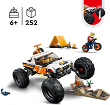 Carica l&#39;immagine nel visualizzatore di Gallery, LEGO CITY Avventure sul fuoristrada 4X4 60387
