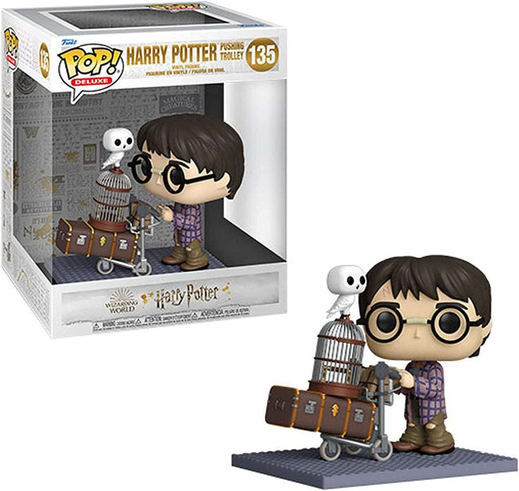 Funko pop! Harry Potter 135 Anniversary con Trolley - versione Deluxe