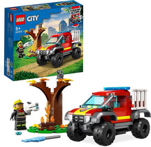 Carica l&#39;immagine nel visualizzatore di Gallery, LEGO CITY Soccorso sul fuoristrada dei pompieri 60393

