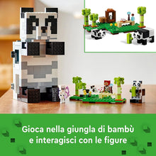 Carica l&#39;immagine nel visualizzatore di Gallery, LEGO MINECRAFT Il rifugio del panda 21245
