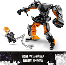 Carica l&#39;immagine nel visualizzatore di Gallery, LEGO MARVEL Mech e Moto di Ghost Rider 76245
