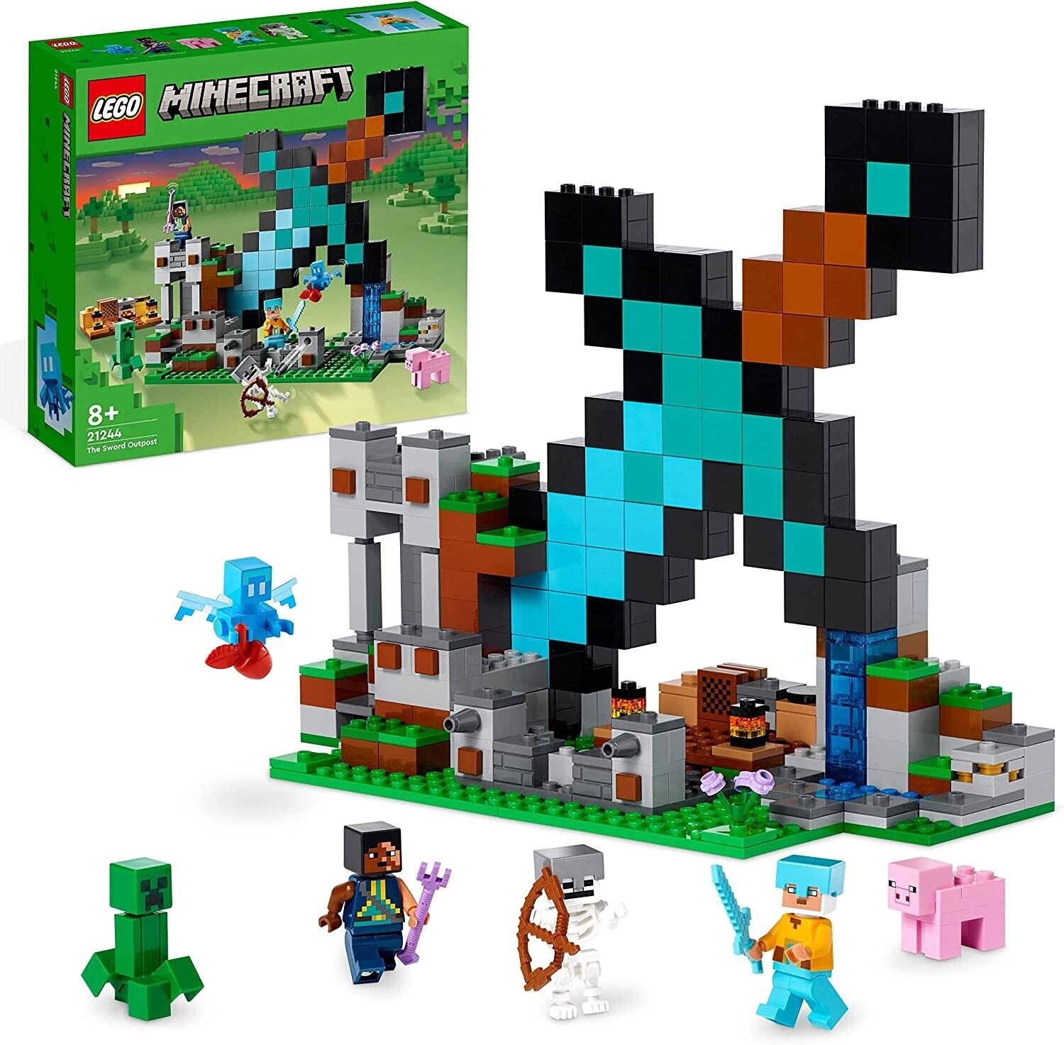 LEGO MINECRAFT L'avamposto della spada 21244 – Mattoncino Matto