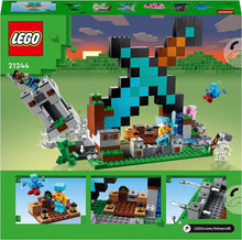 Carica l&#39;immagine nel visualizzatore di Gallery, LEGO MINECRAFT L’avamposto della spada 21244
