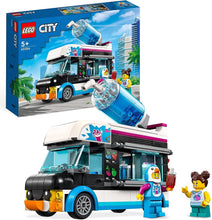 Carica l&#39;immagine nel visualizzatore di Gallery, LEGO CITY Il furgoncino delle granite del pinguino 60384
