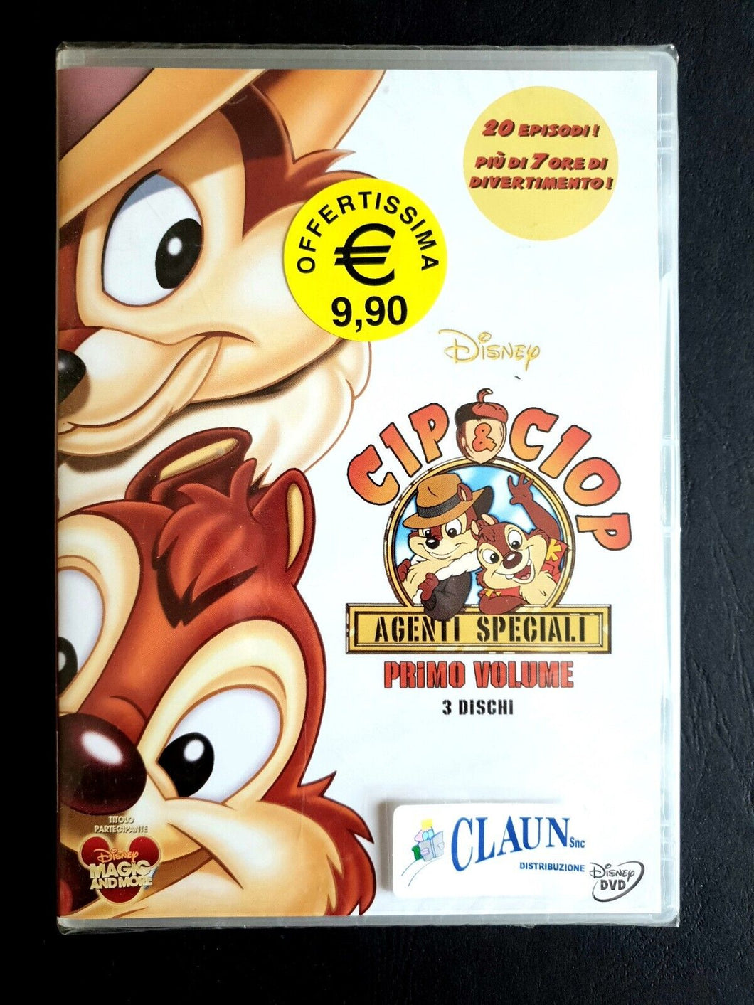 CIP E & CIOP - AGENTI SPECIALI (3 DISCHI) (1989) DVD Nuovo Sigillato