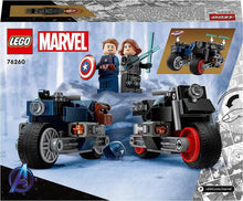 Carica l'immagine nel visualizzatore di Gallery, LEGO MARVEL Motociclette di Black Widow e Captain America 76260
