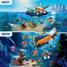 Carica l&#39;immagine nel visualizzatore di Gallery, LEGO CITY Batiscafo artico 60377
