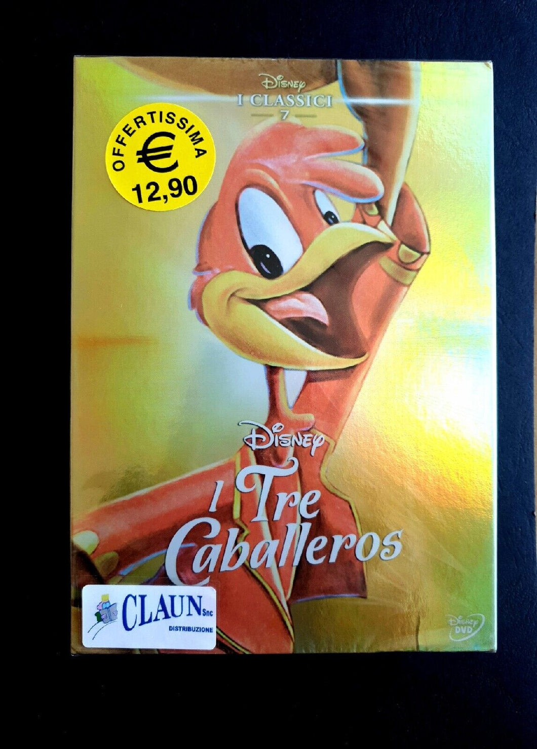 I TRE CABALLEROS *Animazione W.Disney DVD Nuovo Sigillato