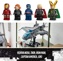Carica l&#39;immagine nel visualizzatore di Gallery, LEGO MARVEL Il Quinjet degli Avengers 76248
