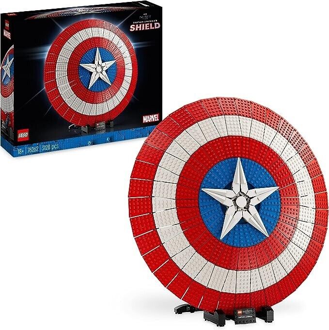 LEGO MARVEL Lo scudo di Captain America 76262
