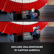 Carica l&#39;immagine nel visualizzatore di Gallery, LEGO MARVEL Lo scudo di Captain America 76262
