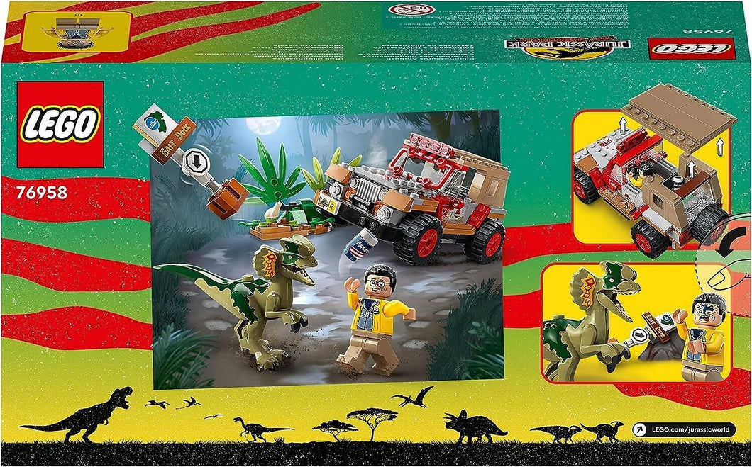 LEGO JURASSIC PARK L’agguato del Dilofosauro 76958