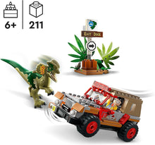 Carica l&#39;immagine nel visualizzatore di Gallery, LEGO JURASSIC PARK L’agguato del Dilofosauro 76958
