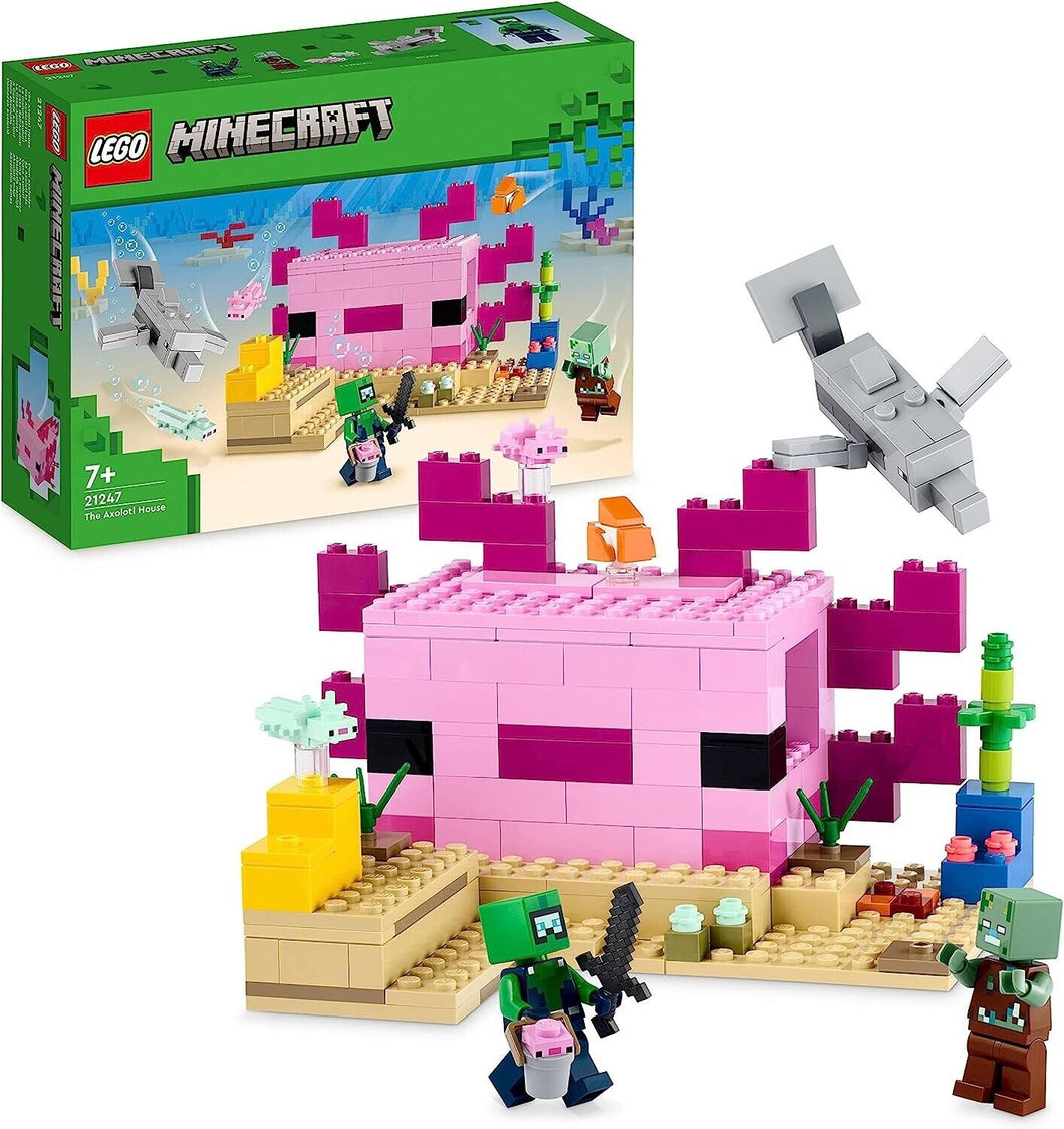 LEGO MINECRAFT La casa dell'Axolotl 21247