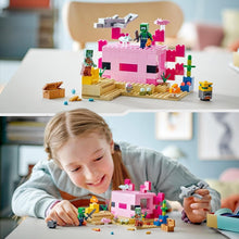 Carica l&#39;immagine nel visualizzatore di Gallery, LEGO MINECRAFT La casa dell&#39;Axolotl 21247
