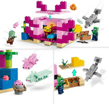 Carica l&#39;immagine nel visualizzatore di Gallery, LEGO MINECRAFT La casa dell&#39;Axolotl 21247
