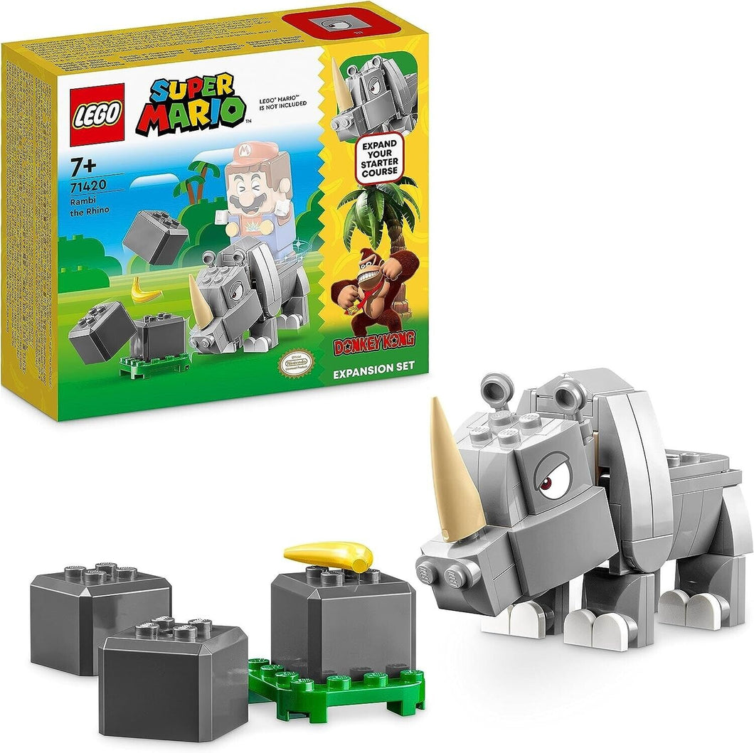LEGO SUPER MARIO Pack di espansione - Rambi il rinoceronte 71420