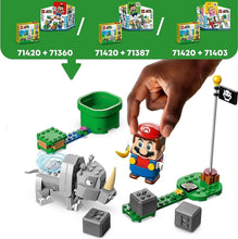 Carica l&#39;immagine nel visualizzatore di Gallery, LEGO SUPER MARIO Pack di espansione - Rambi il rinoceronte 71420
