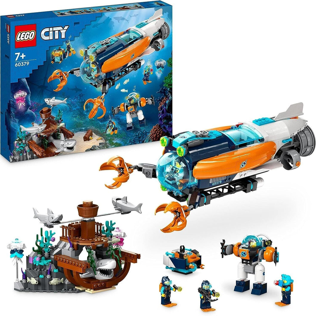 LEGO CITY Sottomarino per esplorazioni abissali 60379