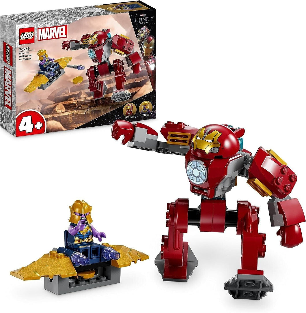LEGO MARVEL Iron Man Hulkbuster vs. Thanos 76263