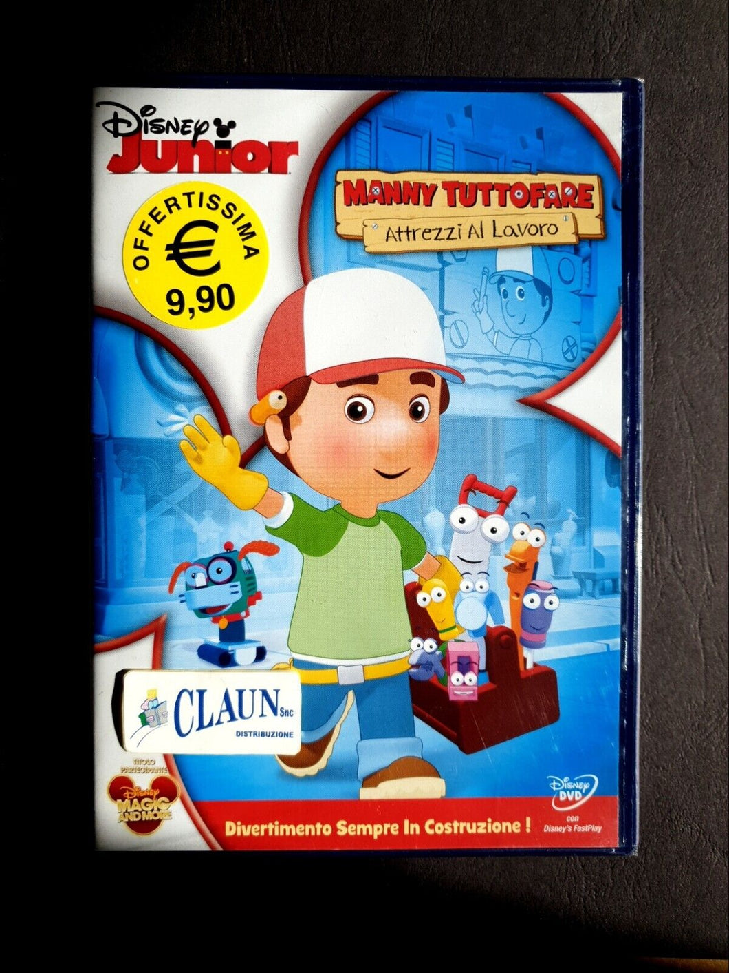 Manny Tuttofare - Attrezzi al Lavoro - Disney Junior DVD Nuovo Sigillato